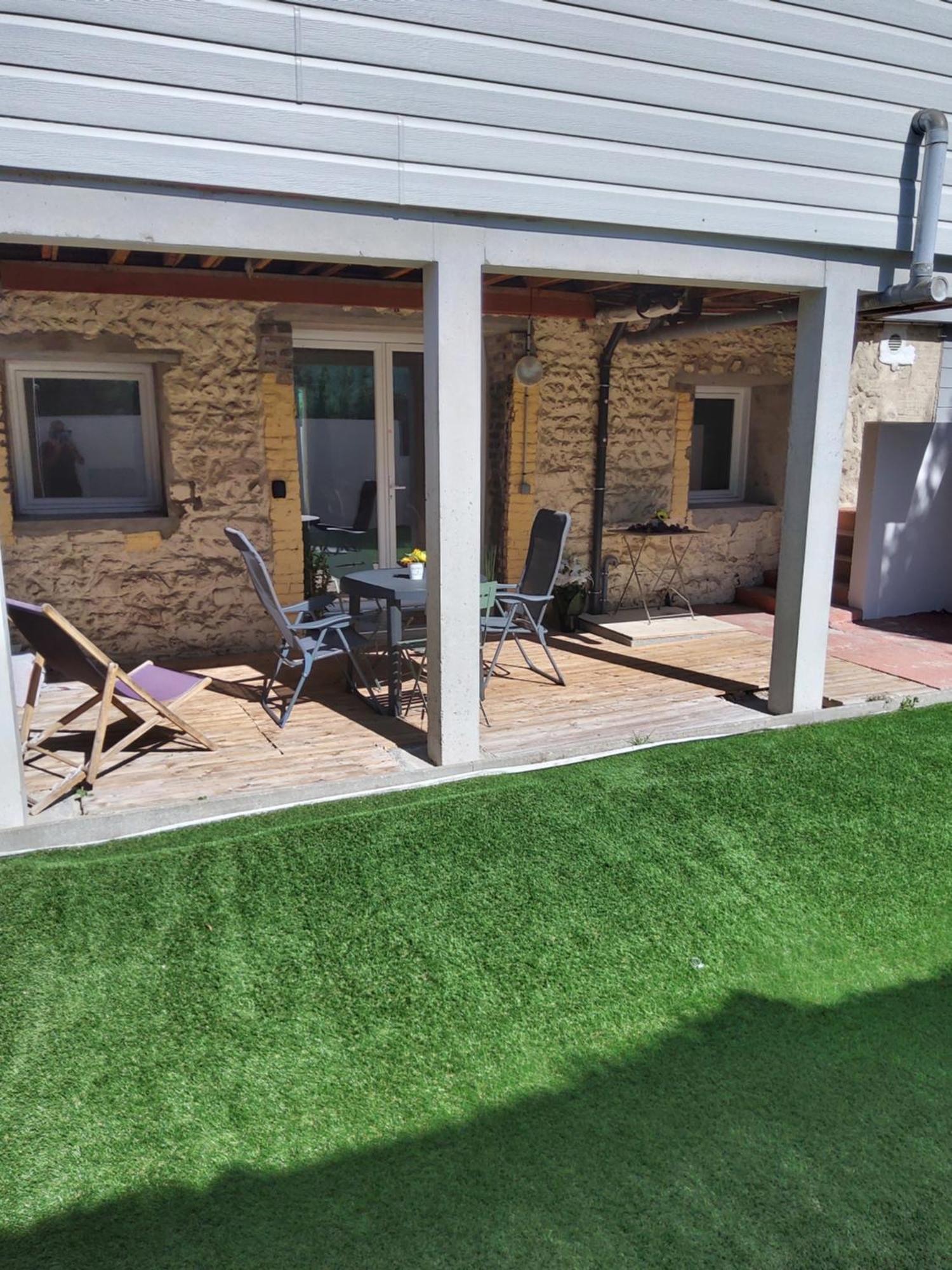 Apartamento Meublé avec cour Sotteville-lès-Rouen Habitación foto